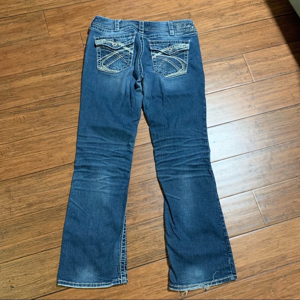 Silver Bootcut Suki Surplus, 31